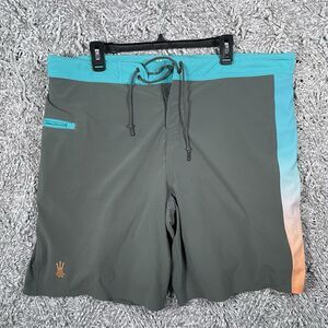 Driftline Original Drifties Shorts Mens SZ 38 Gray Boardshort Board Short Ombré